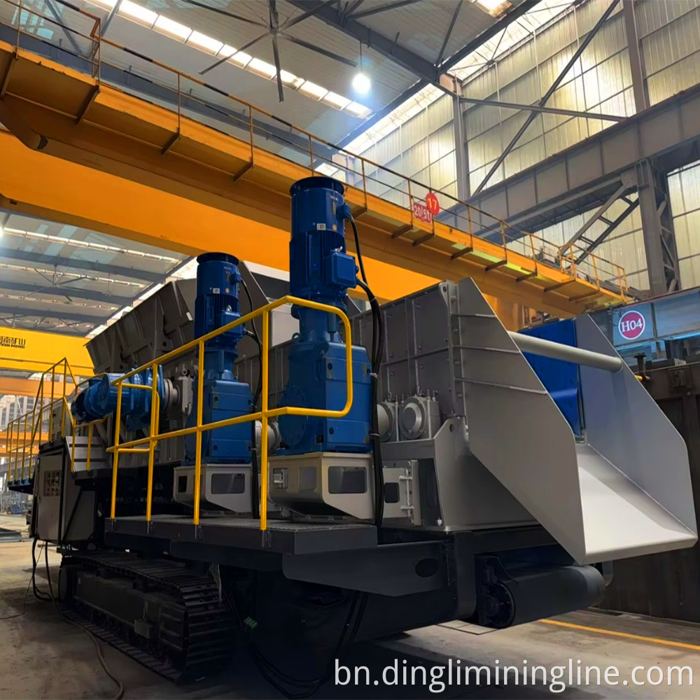 Tracked Roller Screening Plant